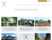 Tablet Screenshot of costley-hotels.co.uk